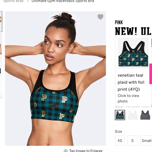 pink ultimate bra